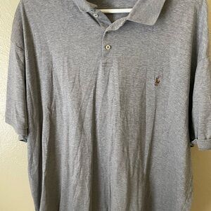 Polo by Ralph Lauren Light Gray Polo Shirt